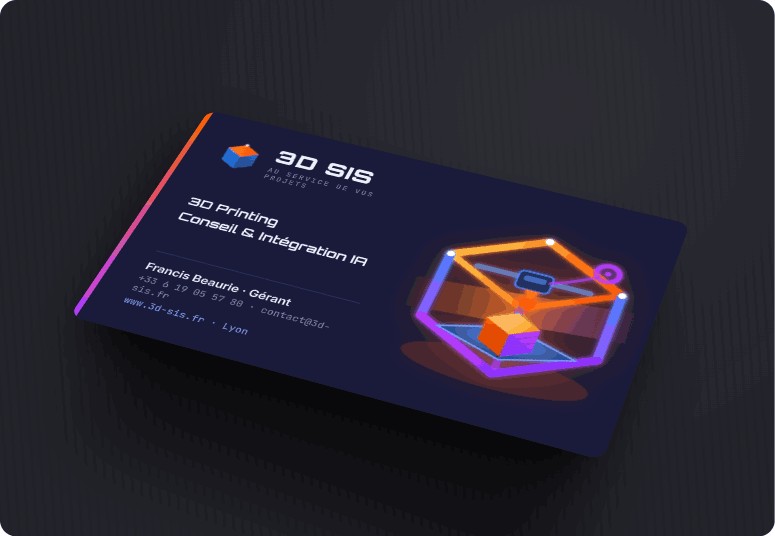 Carte de visite 3D SIS