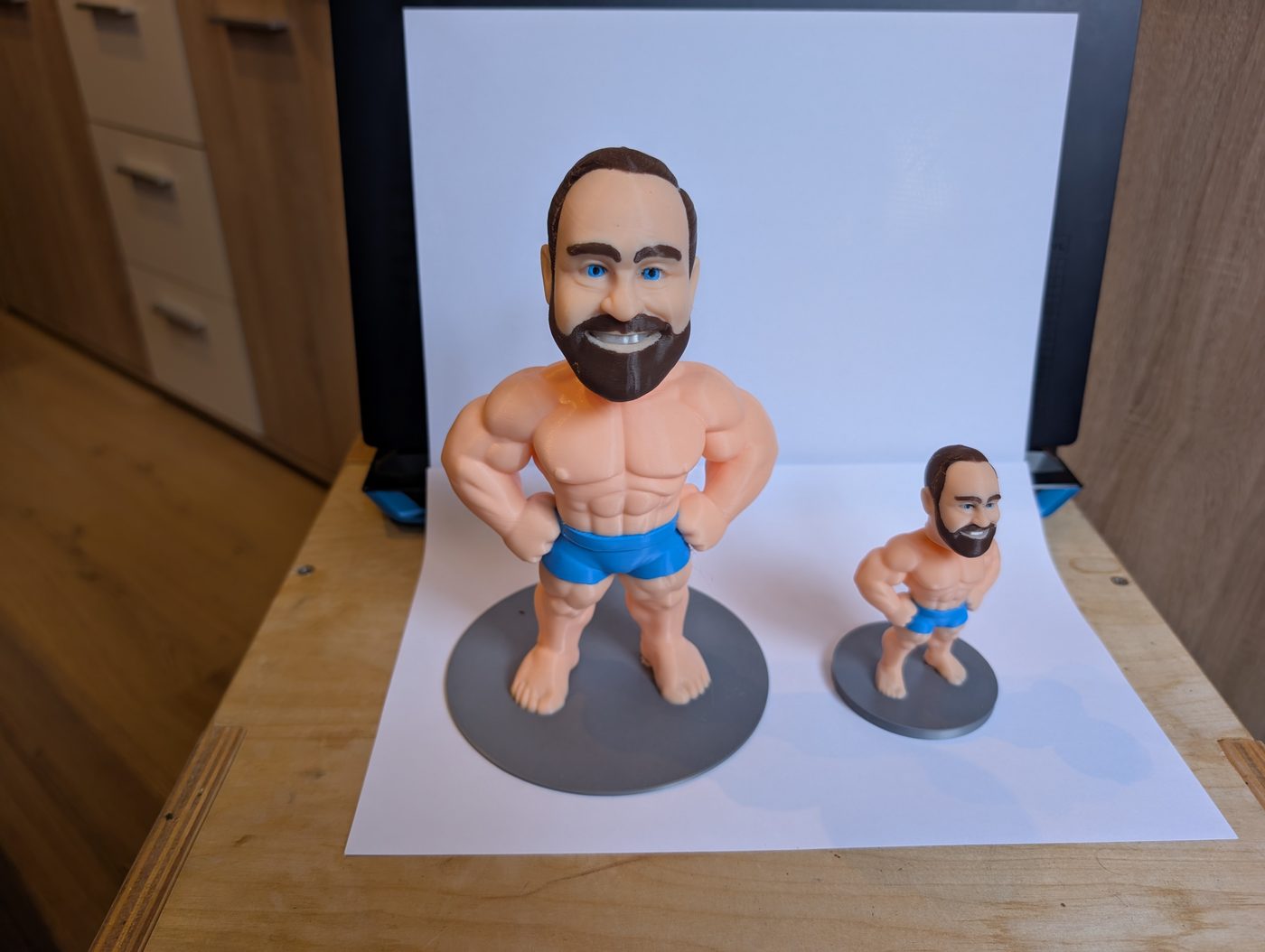 Figurine Mini Me personnalisée à l'effigie du client